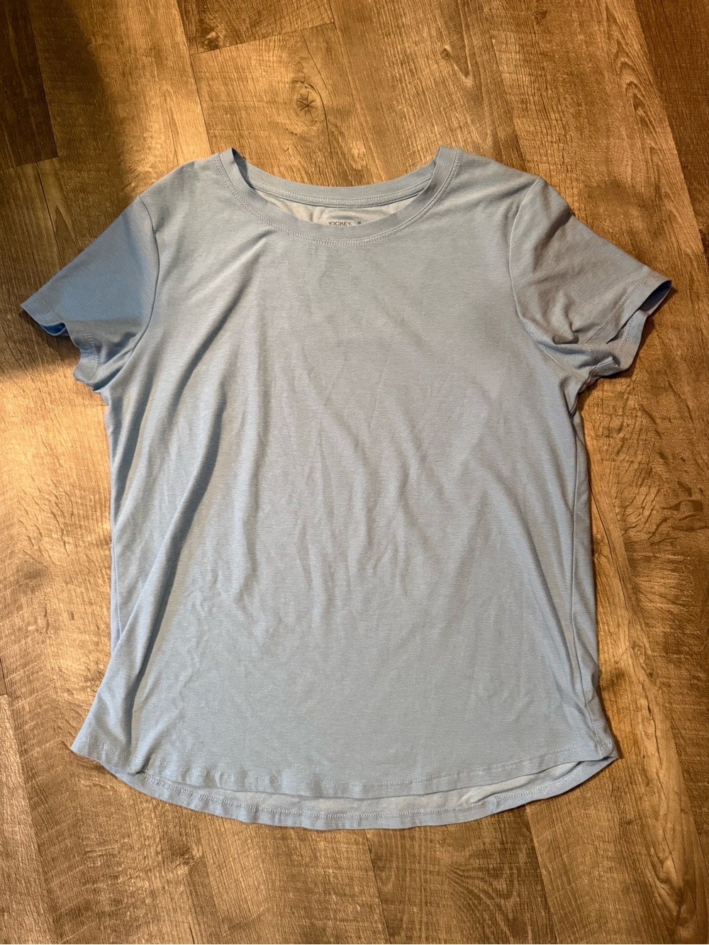 Jockey Pale Blue Short-Sleeve Crewneck Tee